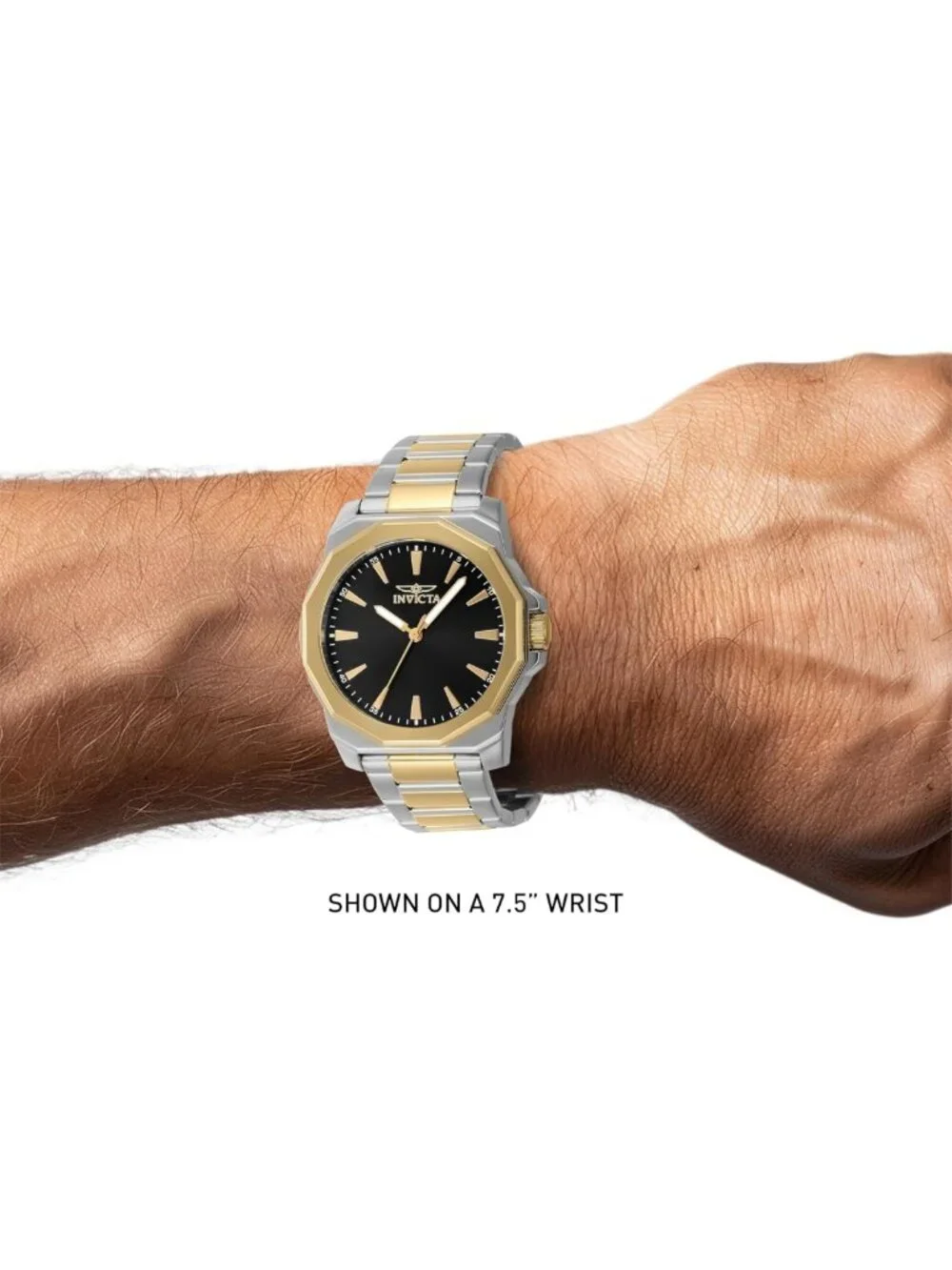 Stylish Men's 42mm Stainless Steel Quartz Watch - Sporty & Durable Timepiece